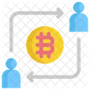 User Bitcoin Cryptocurrency Icon