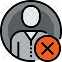 User Circle X Icon