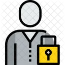 User Lock Avatar Icon