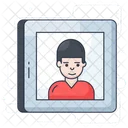 User Online Person Video Chat Icon