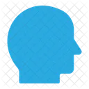 User Brain Positive Thinking Icon