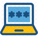 User Access Laptop Icon