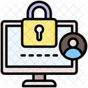 User Access Security Locked Icon