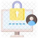 User Access Security Locked Icon