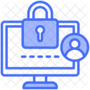 User Access Security Locked Icon