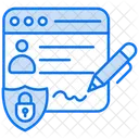 User agreement  Icon