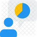 User Analysis Pie Chart Analysis Icon