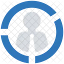 Pie Data Reader Business Businessman Icon