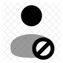 ユーザーブロック  アイコン
