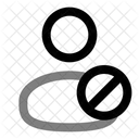 ユーザーブロック アイコン