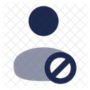 User Block Block Banned Icon