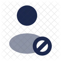 ユーザーブロックを丸める  アイコン