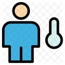 User Body Temperature  Icon