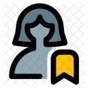 User Bookmark Profile Save Profile Bookmark Icon