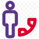 User Call Phone User Online Account Icon