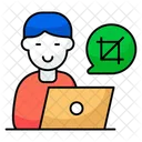 User Chat Message Communication Icon