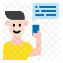 User Chat Boy Chat Icon
