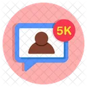 User Chat Message Communication Icon