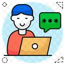 User Chat User Message User Conversation Icon