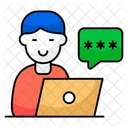 User Chat User Message User Conversation Icon