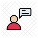 Text Message Contactus Icon