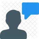 Person Chat Message Icon