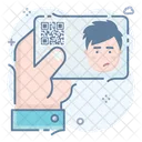 Visiting Card User Card Id Card Icon