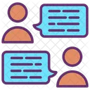 Communications M User Communication Chat Icon