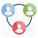 Communication Connection Meeting Icon