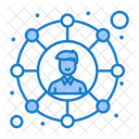 User Connection Employee Connection Employee Network Icon