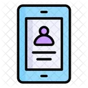 User Contact Information Icon