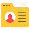 User Data Portfolio Icon