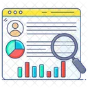 Data Analysis User Data Analysis Information Analysis Icon