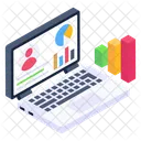 Descriptive Data User Data User Analysis Icon