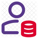 User Database Database Admin Employee Data Icon