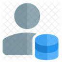 User Database Database Admin Employee Data Icon