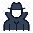 Co User Detective User Detective Person Icon