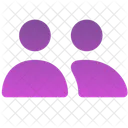 User Duplicate People Group Icon