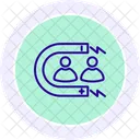 User Engagement Line Icon Icon