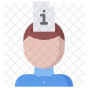 User File Information Man File Information Man File Info Icon