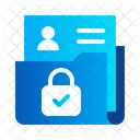Folder File Personal Data Icon