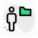 User Folder Employee Data Folder Icon