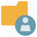 Folder Personal Data Icon