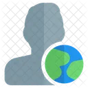 User Globe  Icon