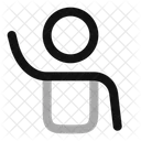 User Hand Up Icon