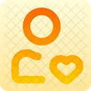 User Heart Alt Icon