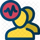 User Heart Rate  Icon