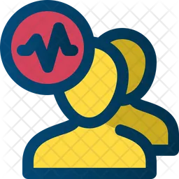 User Heart Rate  Icon