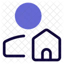 User Home Stay Home Stay At Home Icon