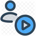 Video Play Streaming Icon